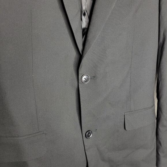 Alfani Men's Slim-Fit Stretch Solid Suit Jacket Blazer Black NWT 38L - Picture 7 of 16